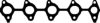 ELRING 761.041 Gasket, exhaust manifold